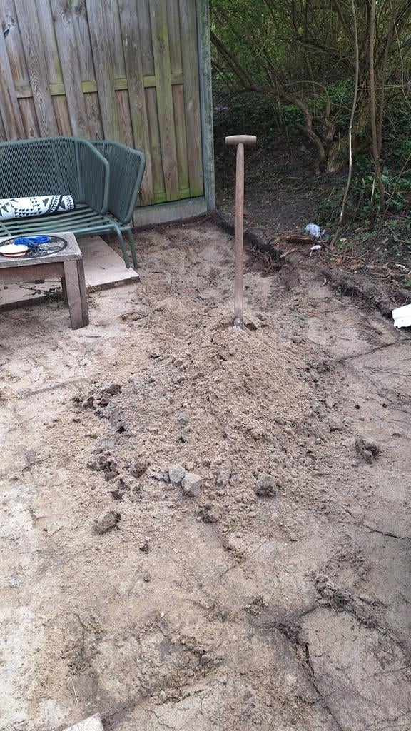 Wit zand / straatzand, Ophalen