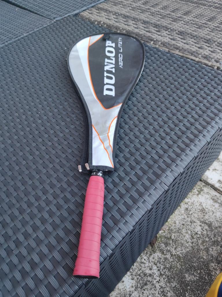 Dunlop Aero Lite Ti Squash Racket met hoes, Dunlop, Ophalen of Verzenden, Zo goed als nieuw, Dunlop Sports, Unit 1, The Fort, 235 Fort Parkway, Birmingham, B24 9FD, UK
