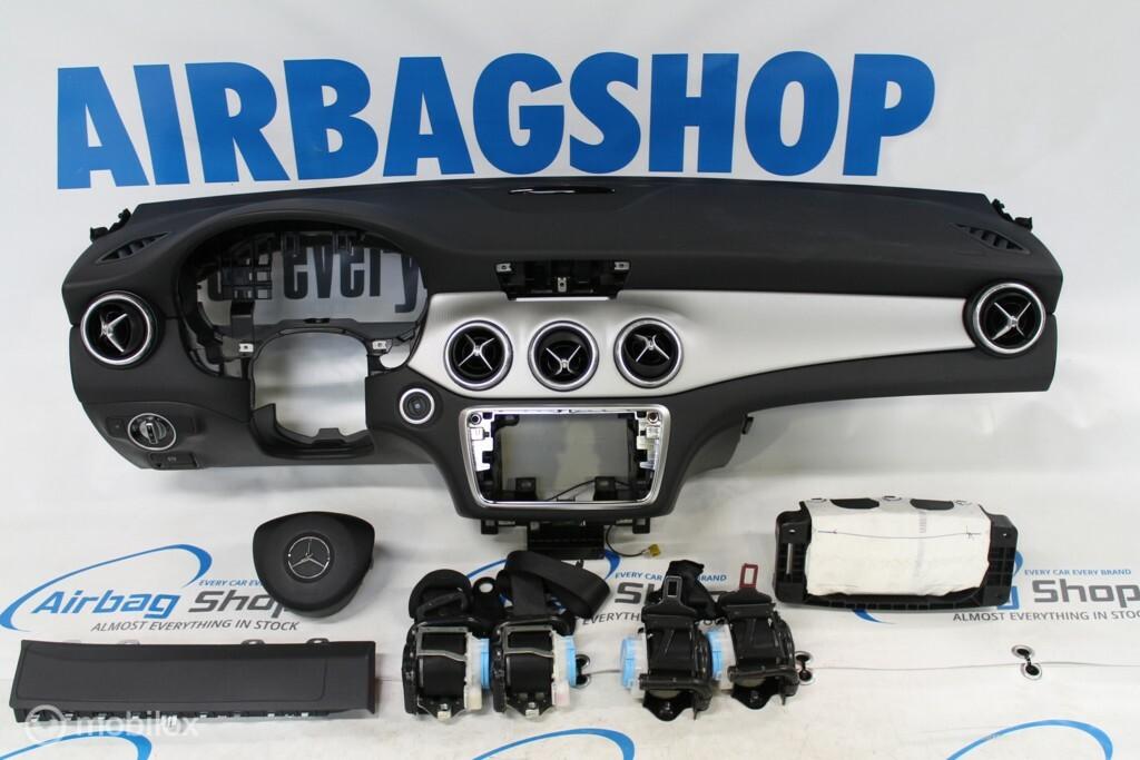 Airbag set - Dashboard zwart & wit Mercedes CLA (2015-heden), Auto-onderdelen, Dashboard en Schakelaars