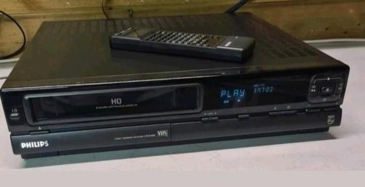 Philips videorecorder vr6485 + afstandsbediening, Audio, Tv en Foto, Videospelers, Ophalen of Verzenden