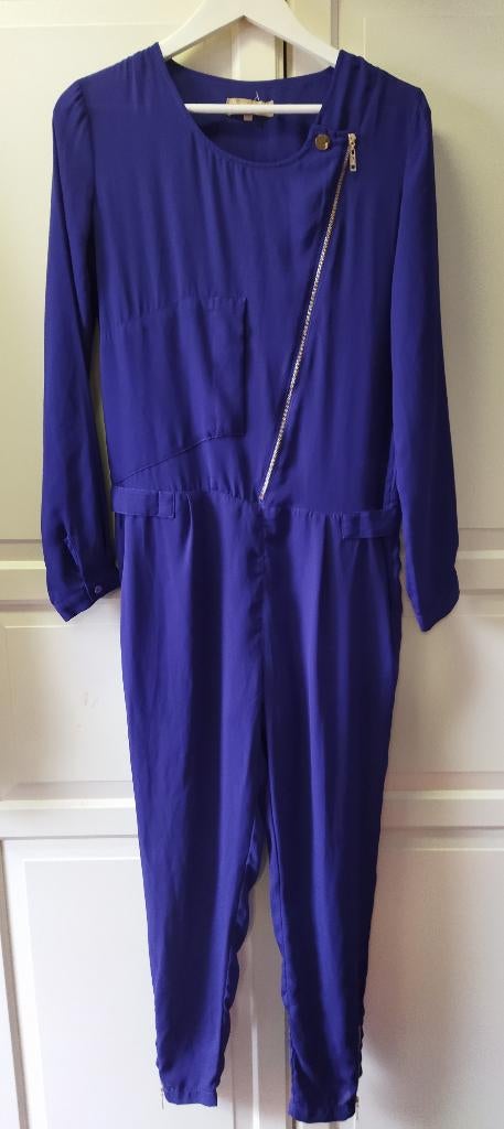 Paarse Jumpsuit Josh V Maat M, Maat 38/40 (M), Paars, Ophalen of Verzenden, Zo goed als nieuw