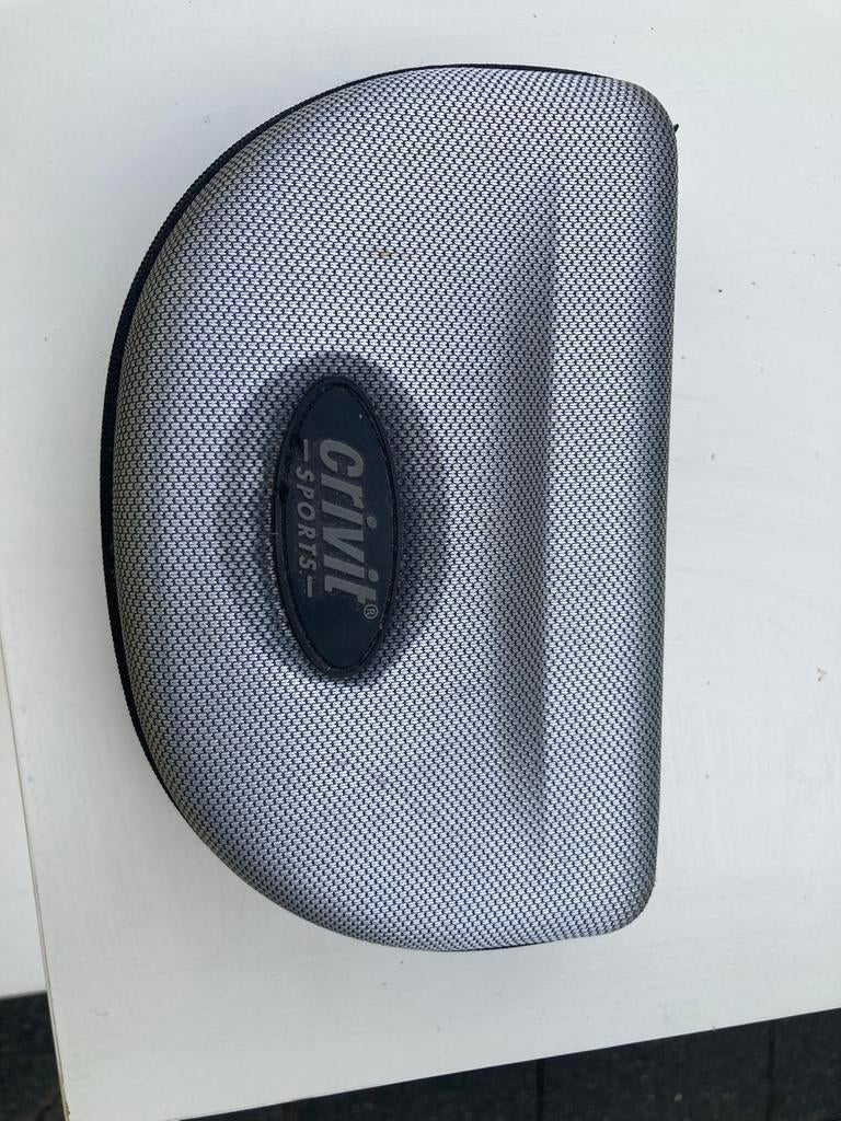 Mooi etui Crivit zonnebril met 4 soorten glazen., Ophalen of Verzenden, Zo goed als nieuw, Overige merken