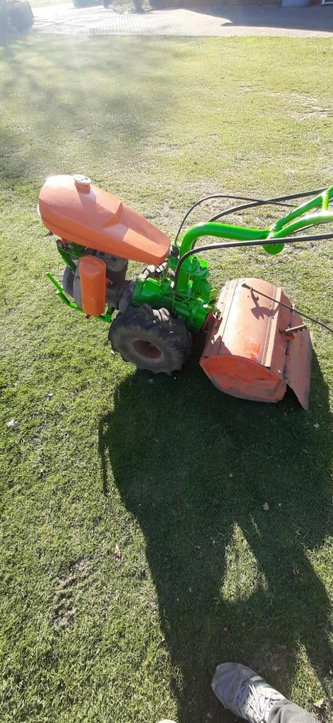 Tuinfrees met maaibalk - werkt prima!, Tuin en Terras, Agria, Benzine, Gebruikt, Ophalen of Verzenden