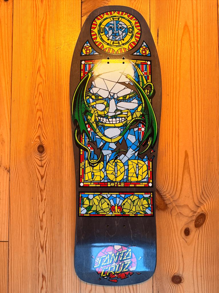 Santa Cruz skateboard Bod Boyle reissue, Sport en Fitness, Skateboarden, Ophalen of Verzenden, Zo goed als nieuw, Skateboard