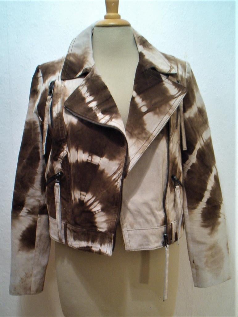 Super apart suede jasje van Rino & Pelle! M, Ophalen of Verzenden, Zo goed als nieuw, Maat 38/40 (M), Bruin