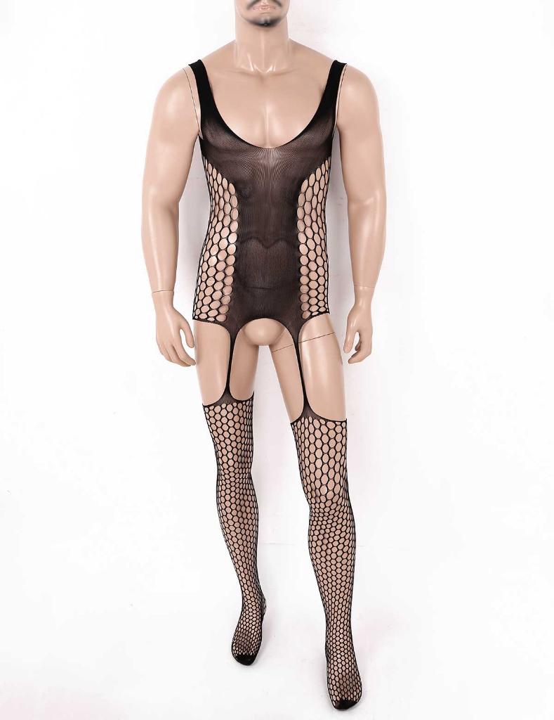 Heren zwarte body 3 / bodysuit sissy lingerie pakje sexy, Kleding | Heren, Ondergoed, Nachtkleding, Zwart, Verzenden
