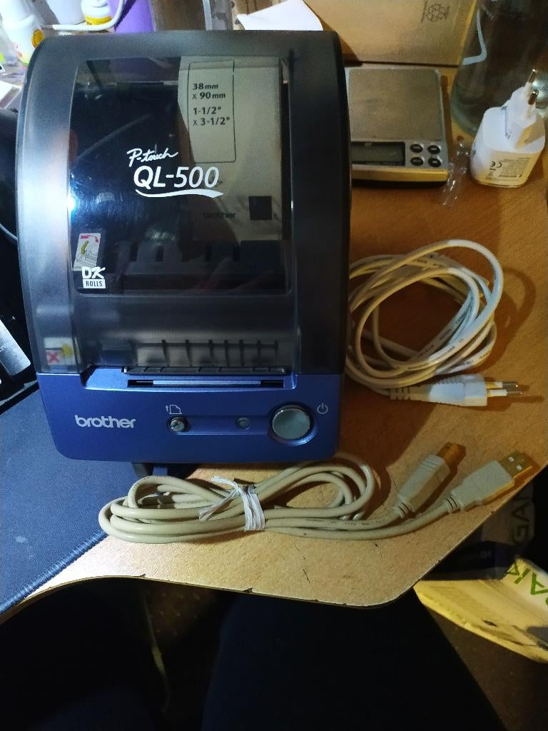 Brother QL-500 Labelprinter, Ophalen of Verzenden, Gebruikt, Qwerty, Brother