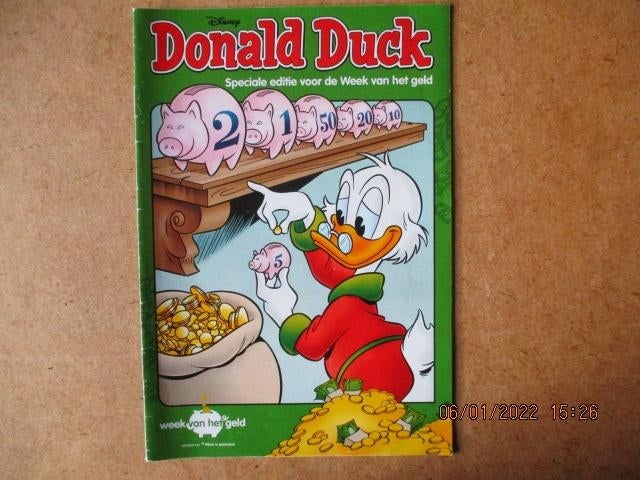 adv5397 donald duck week van het geld, Eén stripboek, Ophalen, Gelezen