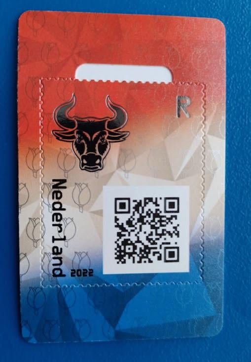 NL crypto stamp 1 - Groen 2022, Verzenden, Na 1940, Postfris