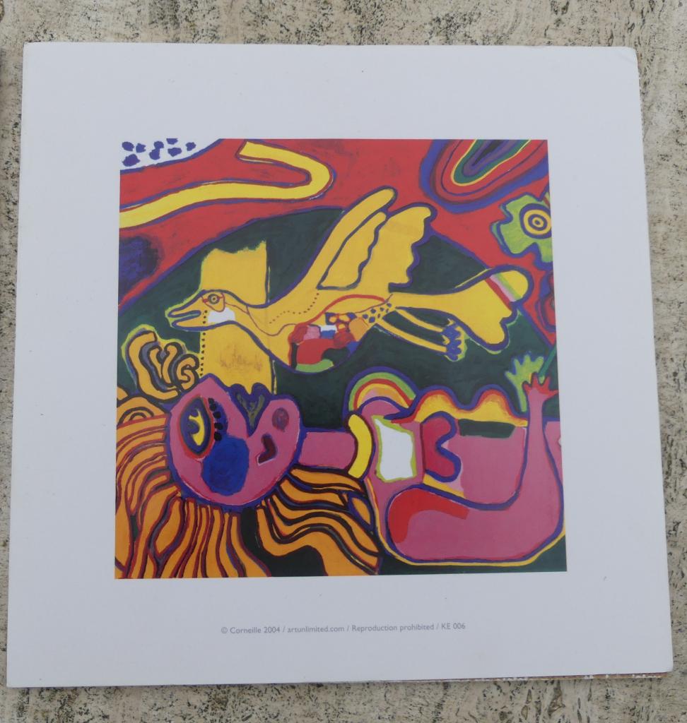 CORNEILLE  4 x Senseo Mok  en 2 x Schilderijtje, Overige materialen, Nieuw, Ophalen of Verzenden, Bord(en)