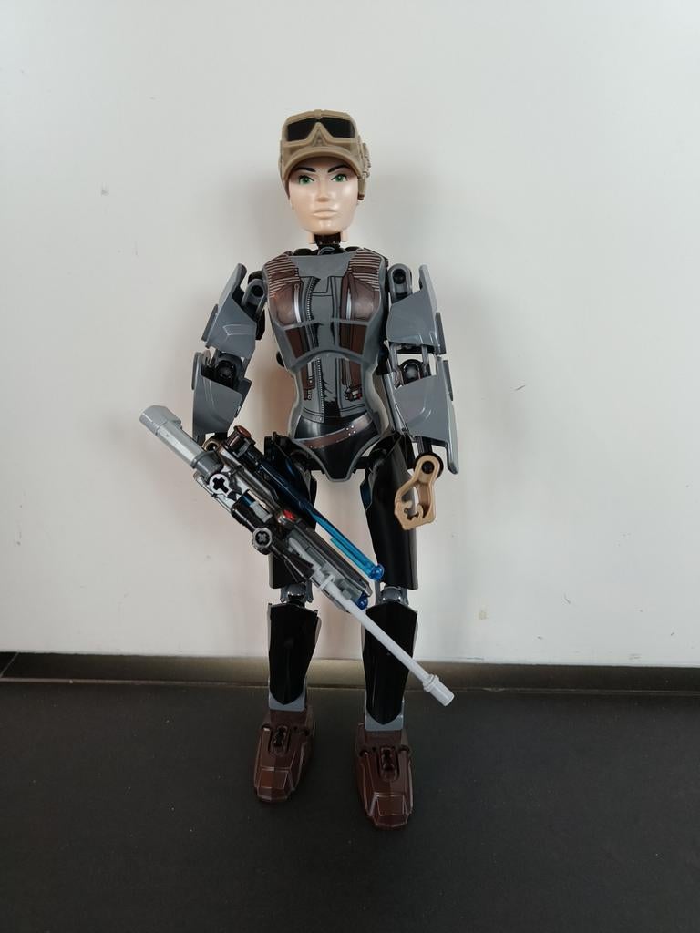 Lego Star Wars 75119 Sergeant Jyn Erso - Compleet!, Ophalen of Verzenden, Zo goed als nieuw, Actiefiguurtje