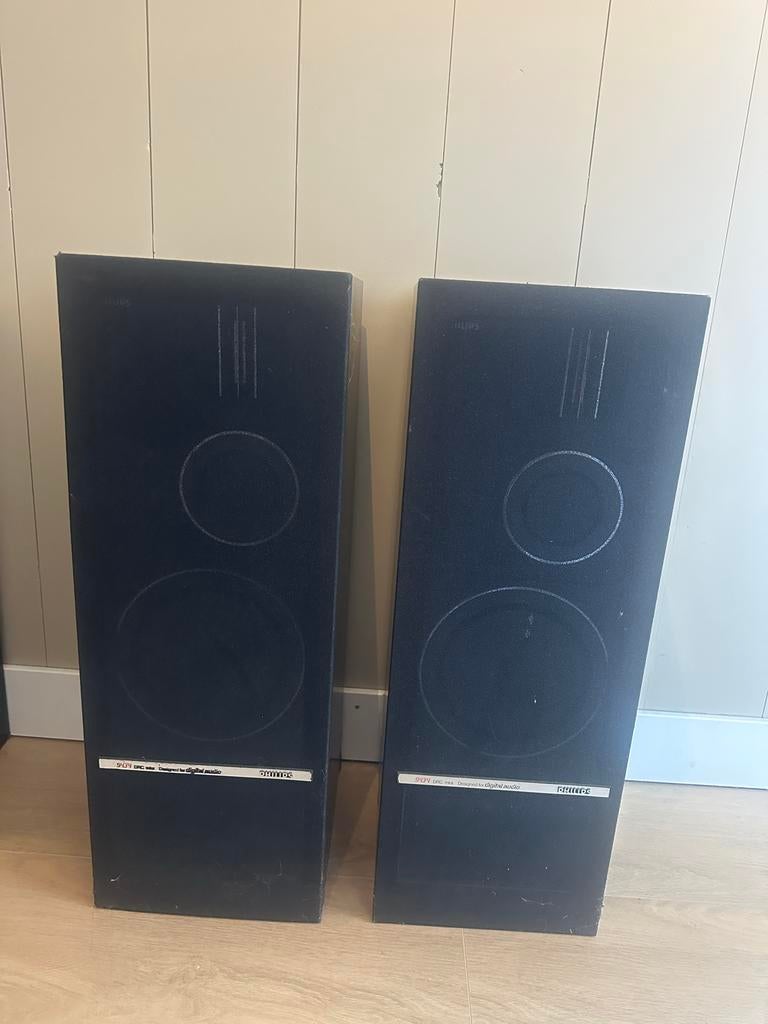 Philips DRC MK2 9434/9432 Speakers - Vintage, Ophalen, Philips, Gebruikt, 60 tot 120 watt