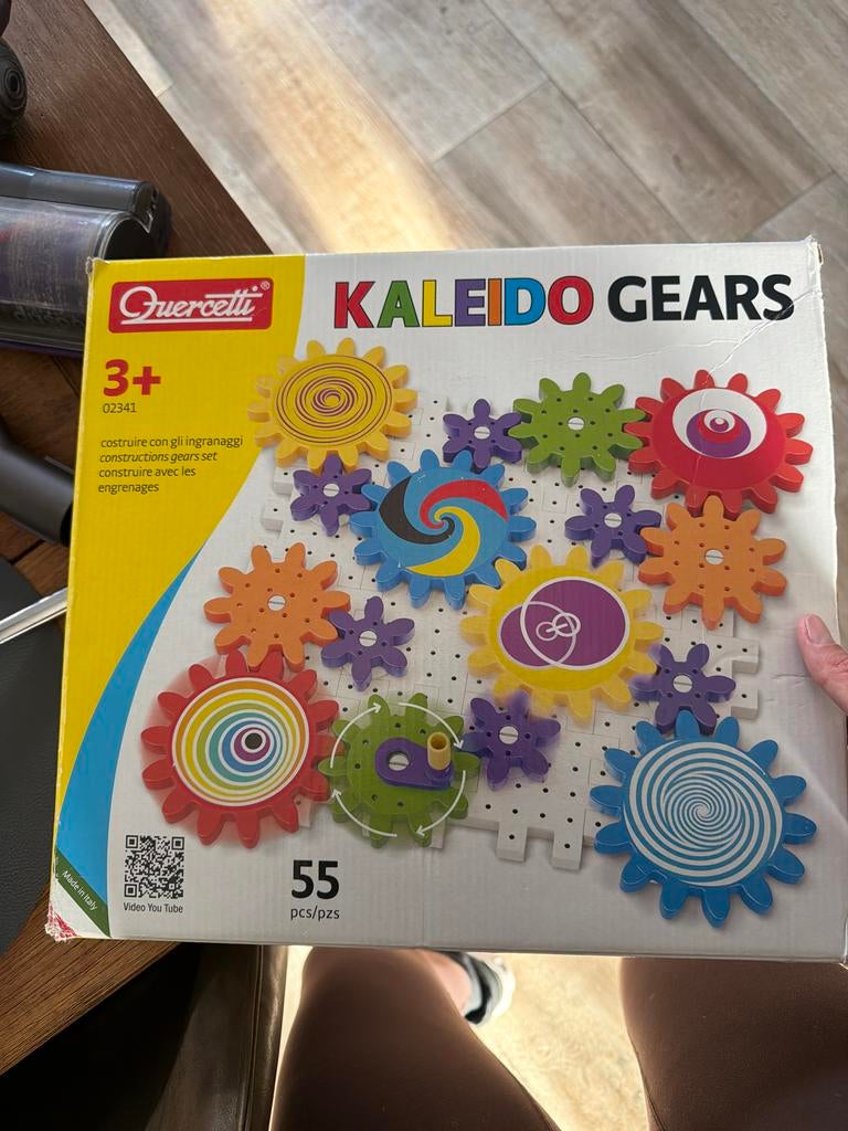 Quercetti Kaleido Gears Bouwspeelgoed, Ophalen of Verzenden, Zo goed als nieuw, Overige merken