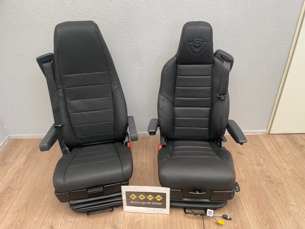 Scania king of the road leren stoelen, Ophalen of Verzenden, Scania