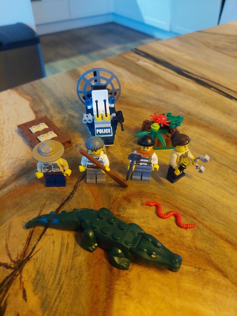 Lego city moeraspolitie starterset 60066, Ophalen of Verzenden, Zo goed als nieuw