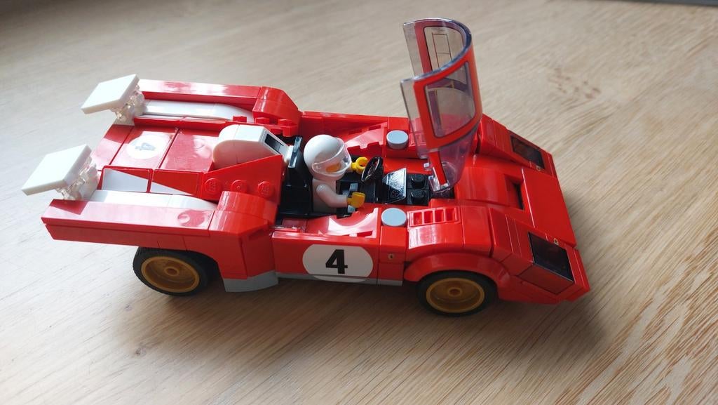 Lego 76906 Speed Champions 1970 Ferrari 512M, Ophalen of Verzenden, Zo goed als nieuw