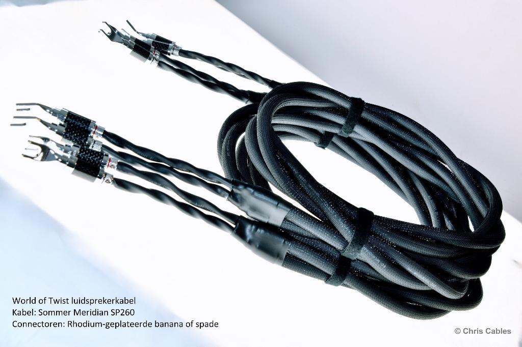 'World of Twist' 7AWG luidsprekerkabels van Chris Cables, Verzenden, Nieuw, 3451HB/44, 2 tot 5 meter