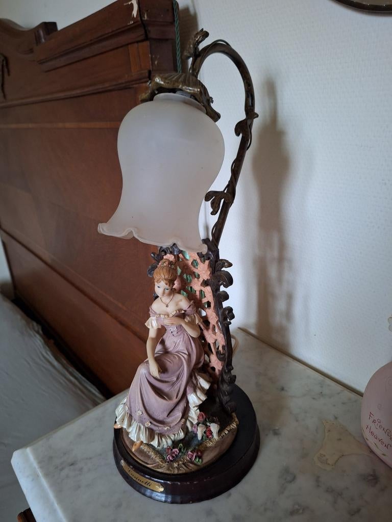 Casenille tafellamp, Huis en Inrichting, Lampen | Tafellampen, Ophalen of Verzenden, Zo goed als nieuw, 50 tot 75 cm