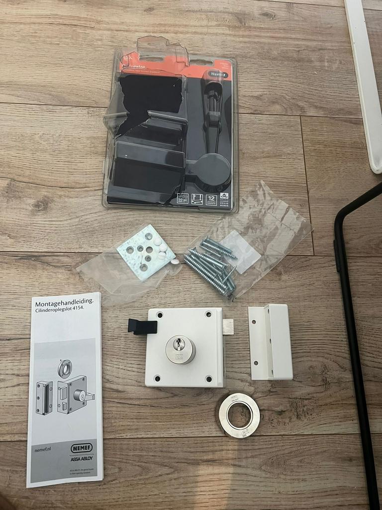 Oplegslot zonder buitencilinder, Ophalen of Verzenden, Nieuw, Slot