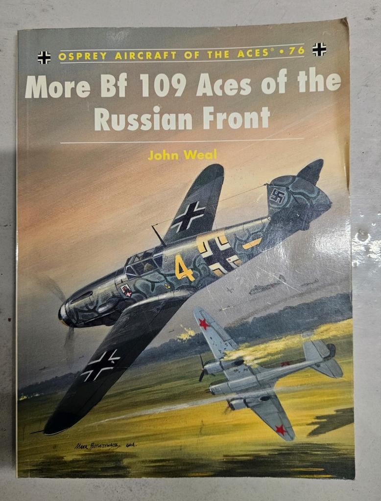 Boekje More Bf 109 Aces of the Russian front, Ophalen of Verzenden, Luchtmacht, Overige gebieden, Boek of Tijdschrift