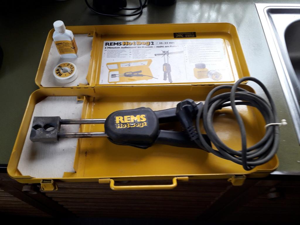 Rems elektrische soldeertang HOT DOG type 163300 440 watt, Doe-het-zelf en Verbouw, Gereedschap | Overige machines, Ophalen, Nieuw