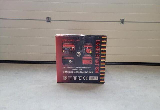 Aggregaat/generator 9500watt geluidstil nieuw gratis bezorgi, Doe-het-zelf en Verbouw, Aggregaten, Benzine, Geluidgedempt, Nieuw