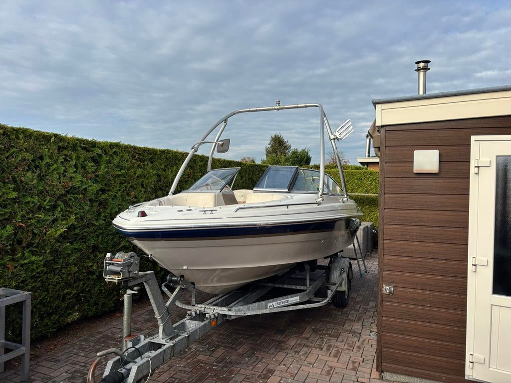 Monterey 186 Bowrider met trailer, Ophalen, Gebruikt, Snelvarend, Tot 6 meter