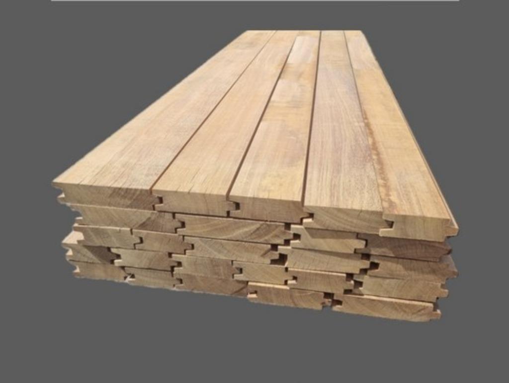 Diverse Partijen hardhouten palen / Balken / planken, Ophalen, Nieuw, Balken, Hardhout