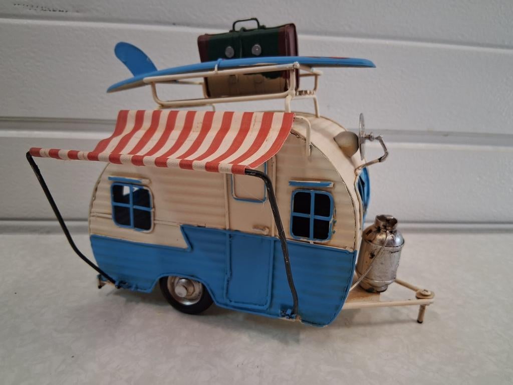 Caravan van metaal voor decoratie, Ophalen of Verzenden, Huis en Inrichting
