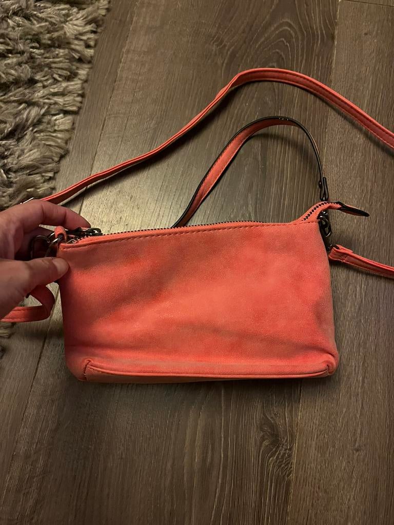 tasje roze, Sieraden, Tassen en Uiterlijk, Tassen | Damestassen, Ophalen, Gebruikt, Roze, Schoudertasje