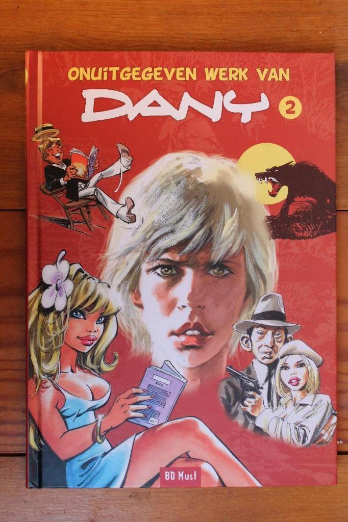 Onuitgegeven werk van Dany dl 2 + Ex libris 104/300, Meerdere stripboeken, Ophalen of Verzenden, Gelezen
