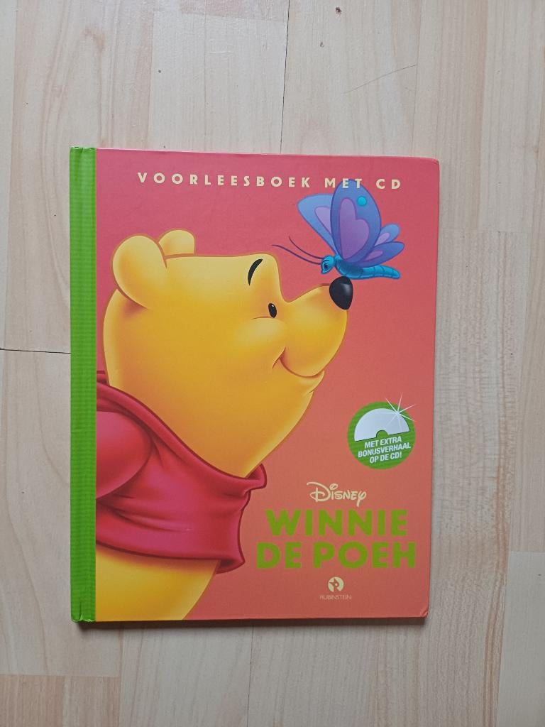 Disney voorleesboek met cd: Winnie de Poeh, Boeken, Rubinstein, Ophalen of Verzenden, Zo goed als nieuw, Voorleesboek