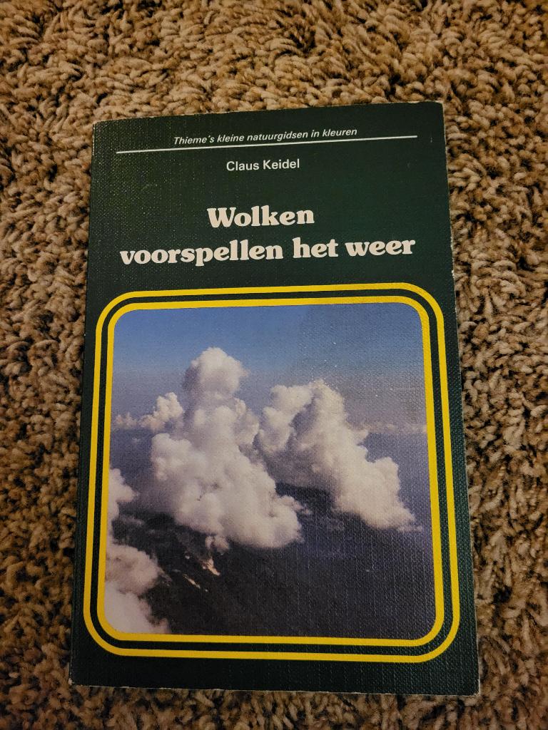 weer boek: wolken voorspellen het weer, Ophalen of Verzenden, Natuur algemeen