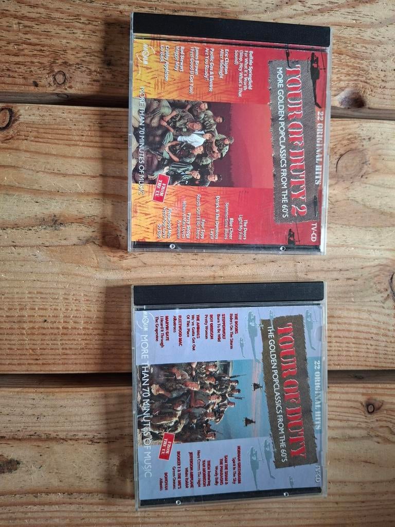 Tour of duty cd,s, Ophalen of Verzenden, Zo goed als nieuw, Pop