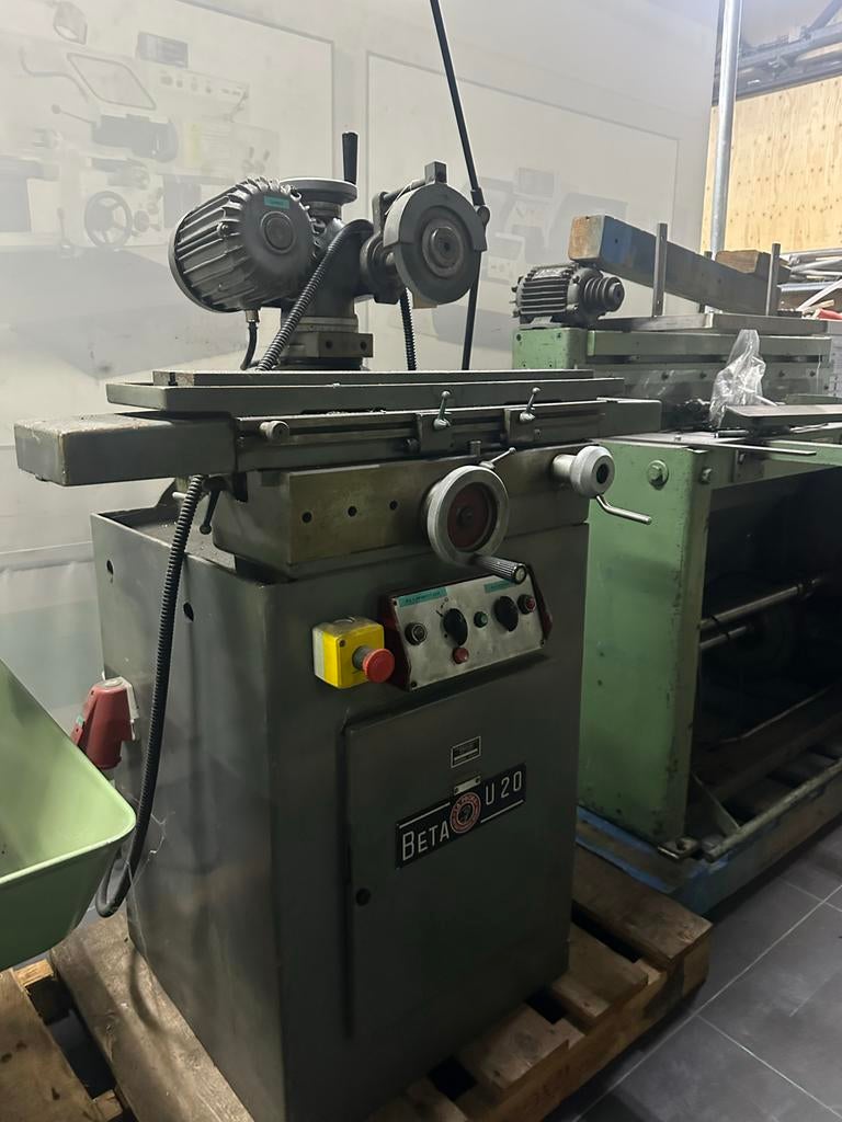 Bèta U20 vlak slijpbank, Ophalen, Gebruikt, Elektrisch, Overige soorten