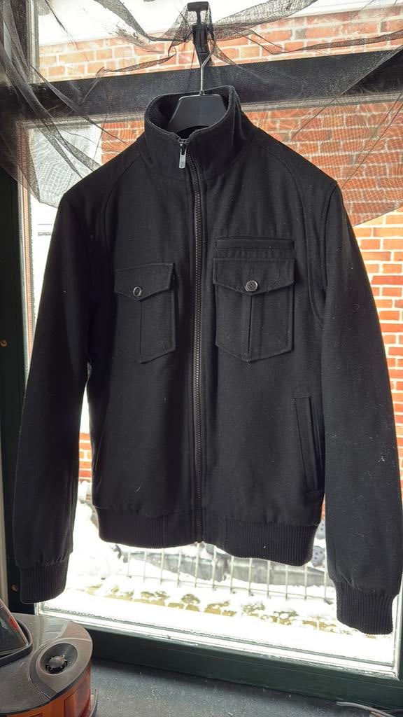 Jack & Jones wollen jas, Ophalen of Verzenden, Zo goed als nieuw