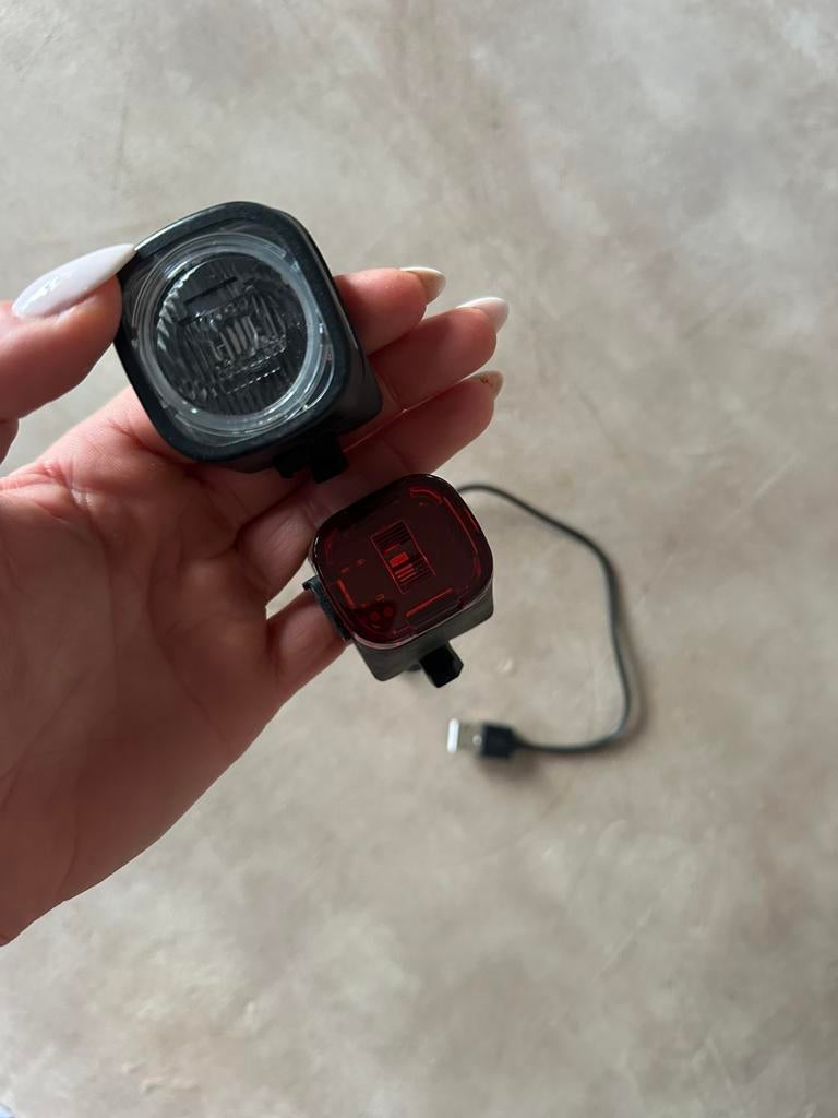 Oplaadbare fiets lampjes, Ophalen of Verzenden, Zo goed als nieuw, Overige typen