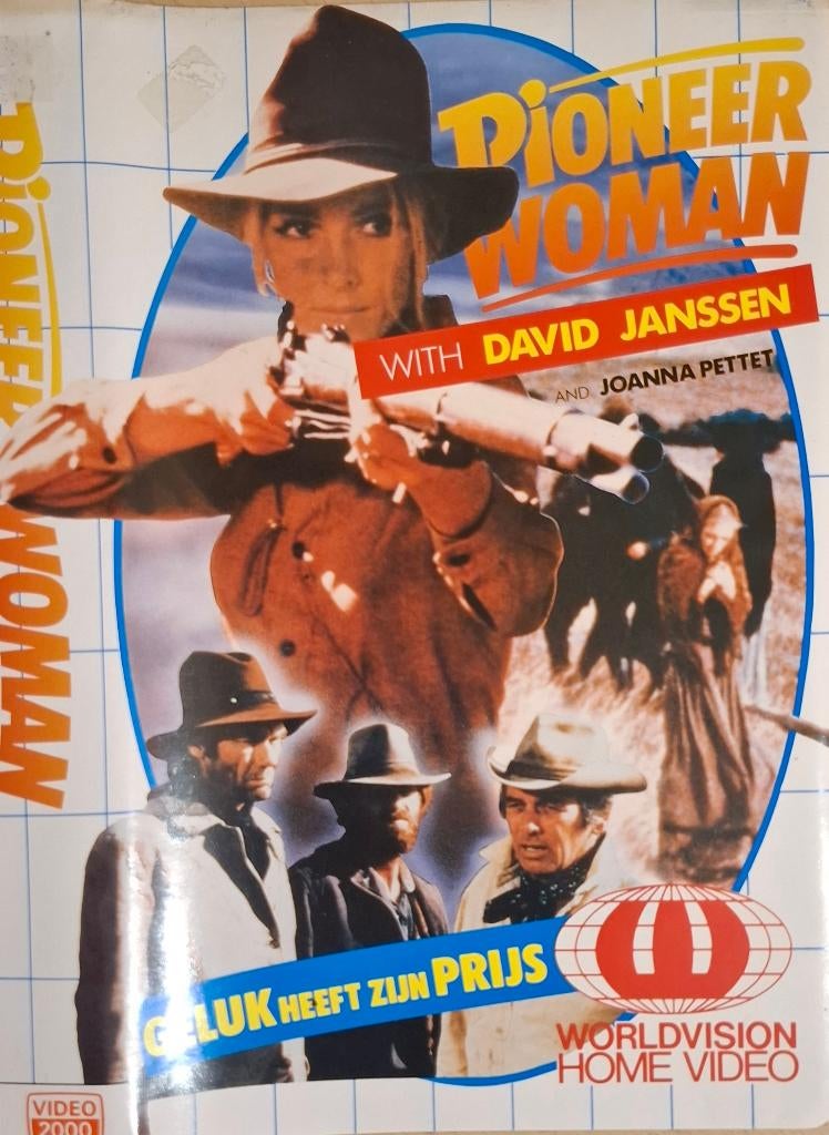 Pioneer Woman - Video2000 - Worldvision Home Video #845, Alle leeftijden, Ophalen of Verzenden, Zo goed als nieuw, Actie en Avontuur