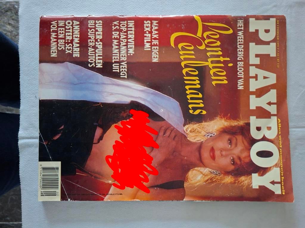 Playboy Februari 1991 - Leontien Ceulemans, Verzenden, Gelezen, Gossip of Showbizz