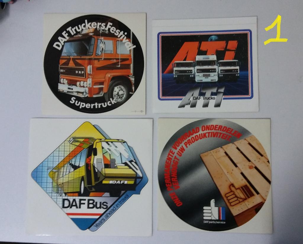 DAF trucker truckers vrachtwagen stickers Dakar logo truck, Verzamelen, Ophalen of Verzenden, Zo goed als nieuw, Auto of Motor