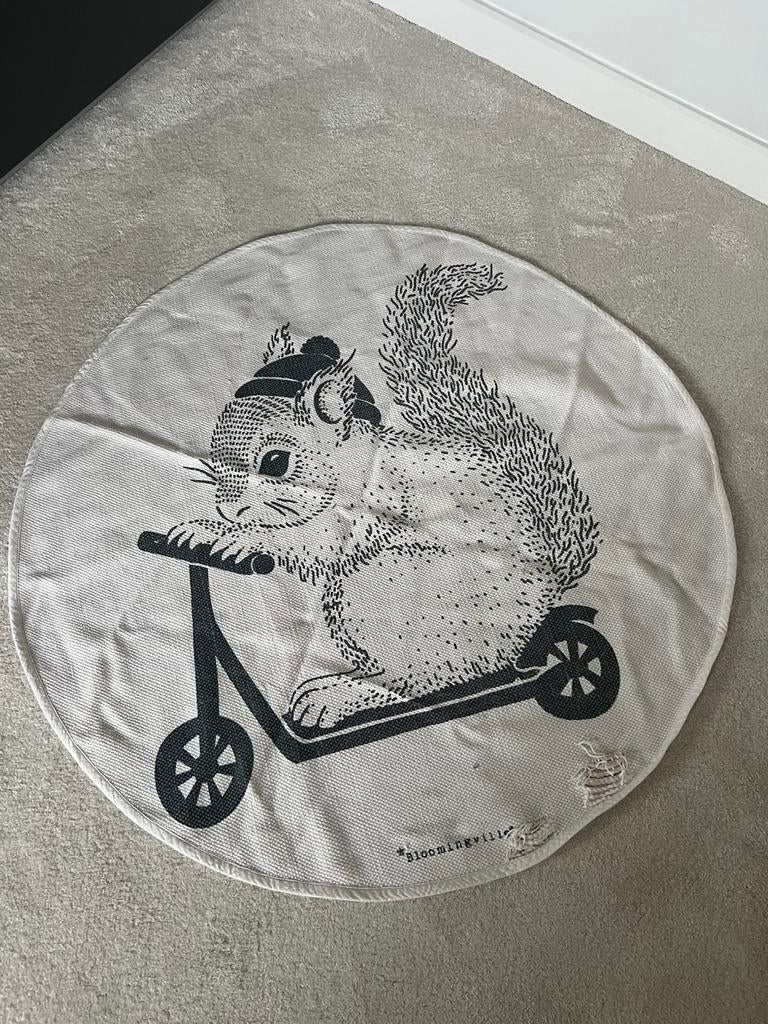 Bloomingville vloerkleed roze, Ophalen of Verzenden, Zo goed als nieuw, Kleed of Kussen