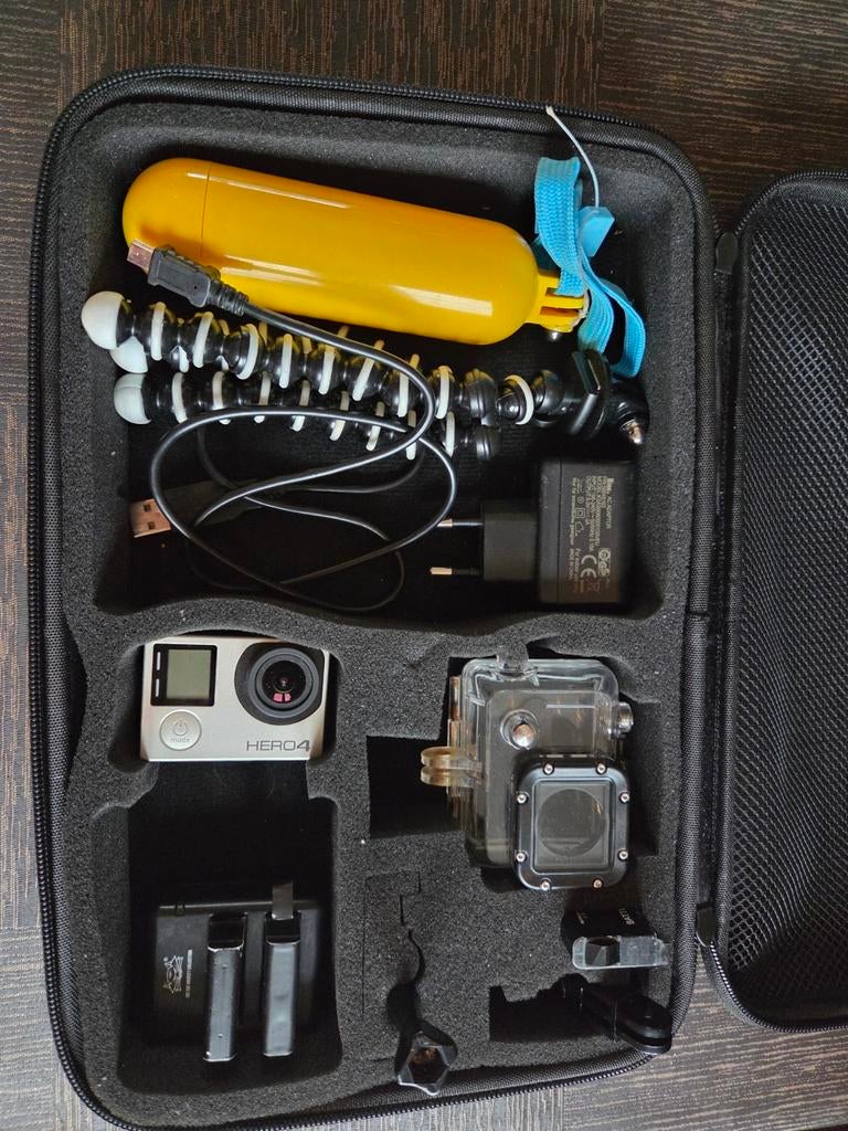 GoPro Hero4 Silver compleet set, Ophalen of Verzenden, Gebruikt, GoPro