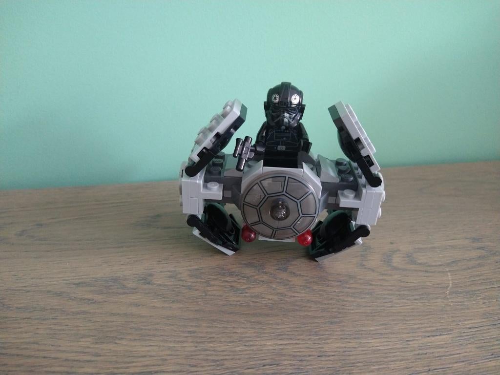 Lego Star Wars 75128 TIE-Advanced prototype, Ophalen of Verzenden, Zo goed als nieuw, Complete set, Lego