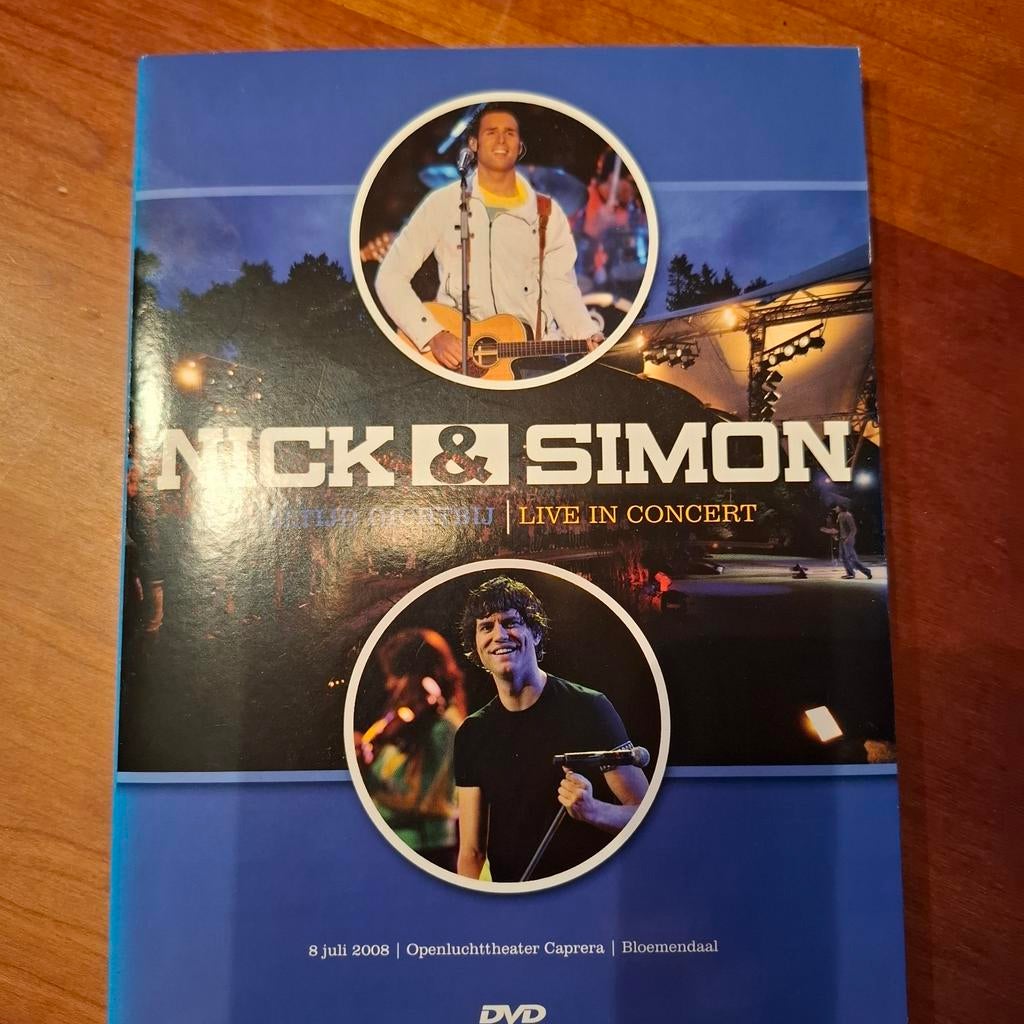 Nick & Simon - Altijd Dichtbij | Live in Concert DVD, Alle leeftijden, Ophalen of Verzenden, Zo goed als nieuw, Muziek en Concerten