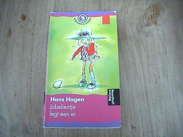 Hans Hagen - Jubelientje legt een ei - groep 4 + 5 / AVI 5, Ophalen of Verzenden, Gelezen, Hans Hagen, Non-fictie