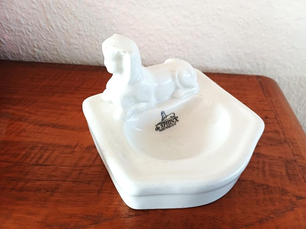 art deco Sphinx zeepbakje/ asbak jaren 50 -60, Ophalen of Verzenden