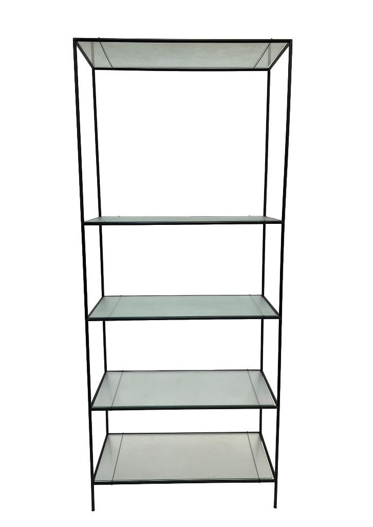 Vintage Poul Cadovius Abstracta wandmeubel kast, Ophalen, Met plank(en), Gebruikt, 25 tot 50 cm