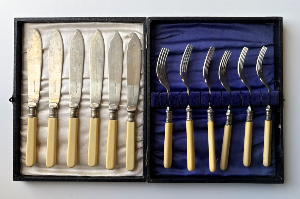 Visbestek, Antiek en Kunst, Antiek | Bestek, Ophalen of Verzenden