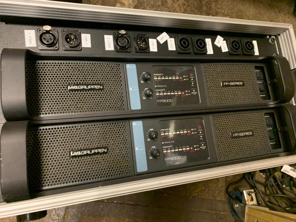 4x LabGruppen FP9000, Overige systemen, Zo goed als nieuw, 120 watt of meer, Ophalen