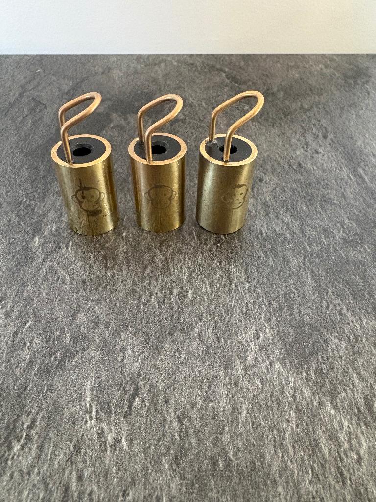 3x gouden monkey Climber bobbins, Ophalen of Verzenden, Nieuw, Overige typen